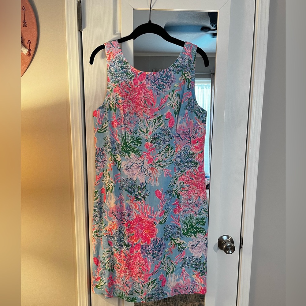 Lilly Pulitzer Maurina Linen Shift Dress